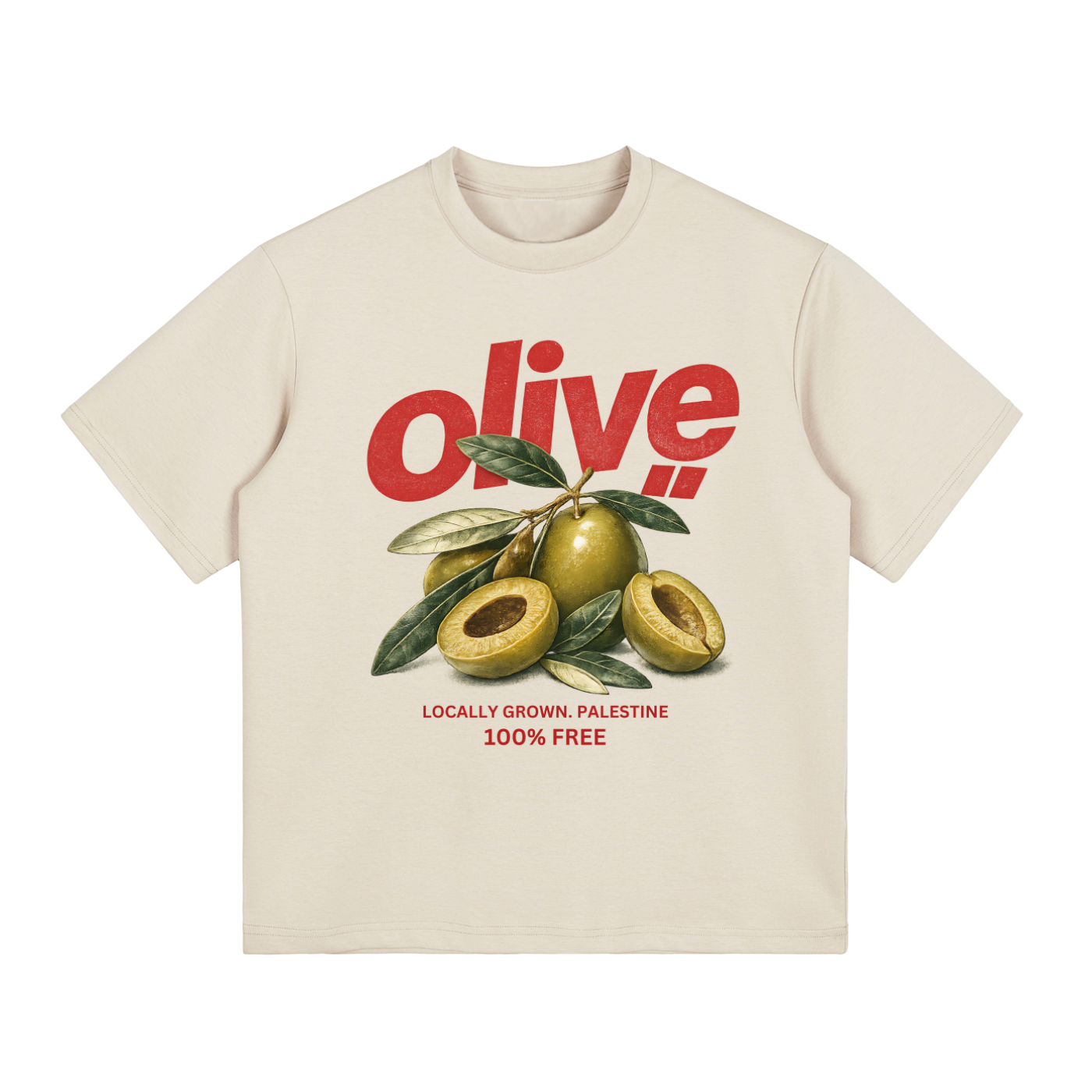 OLIVE -  Essential Cooling Performance T-Shirt