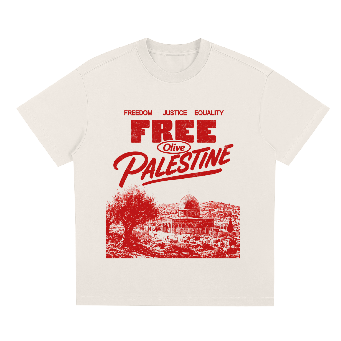 FREE PALESTINE Sorona Quick-Dry Cooling T-Shirt