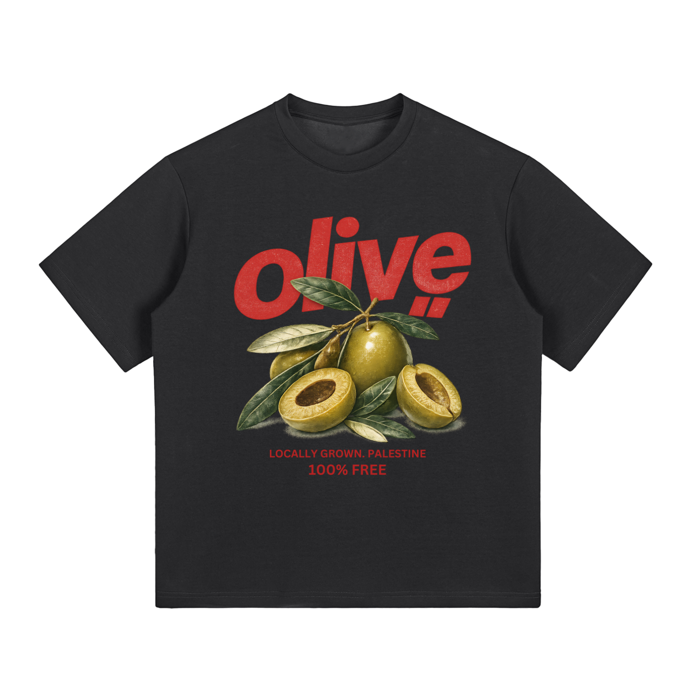 OLIVE -  Essential Cooling Performance T-Shirt